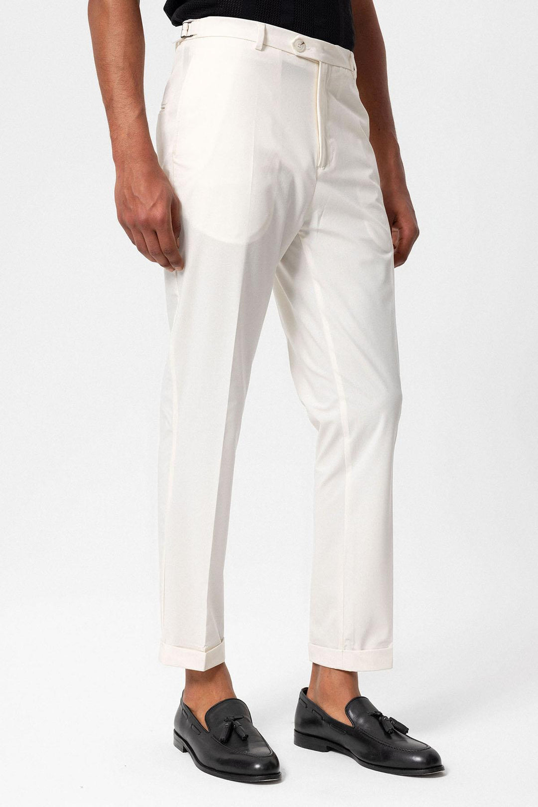 ANT Slim Fit Double Leg Men's Trousers - Kozáni