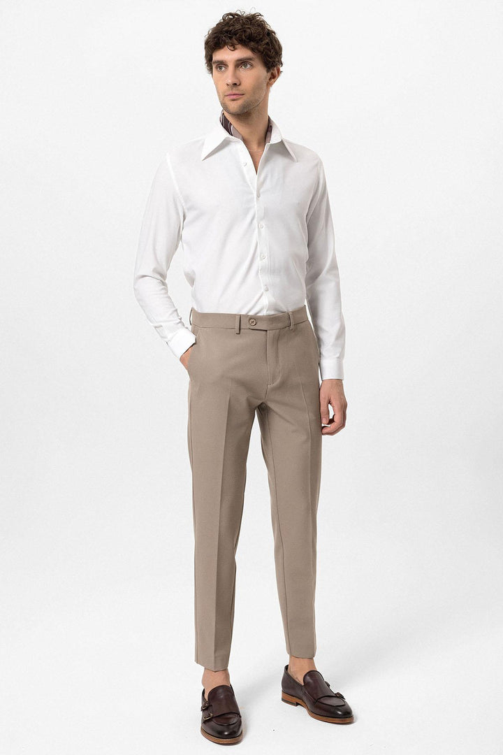 ANT Slim Fit Men's Fabric Trousers - Santa Clarita
