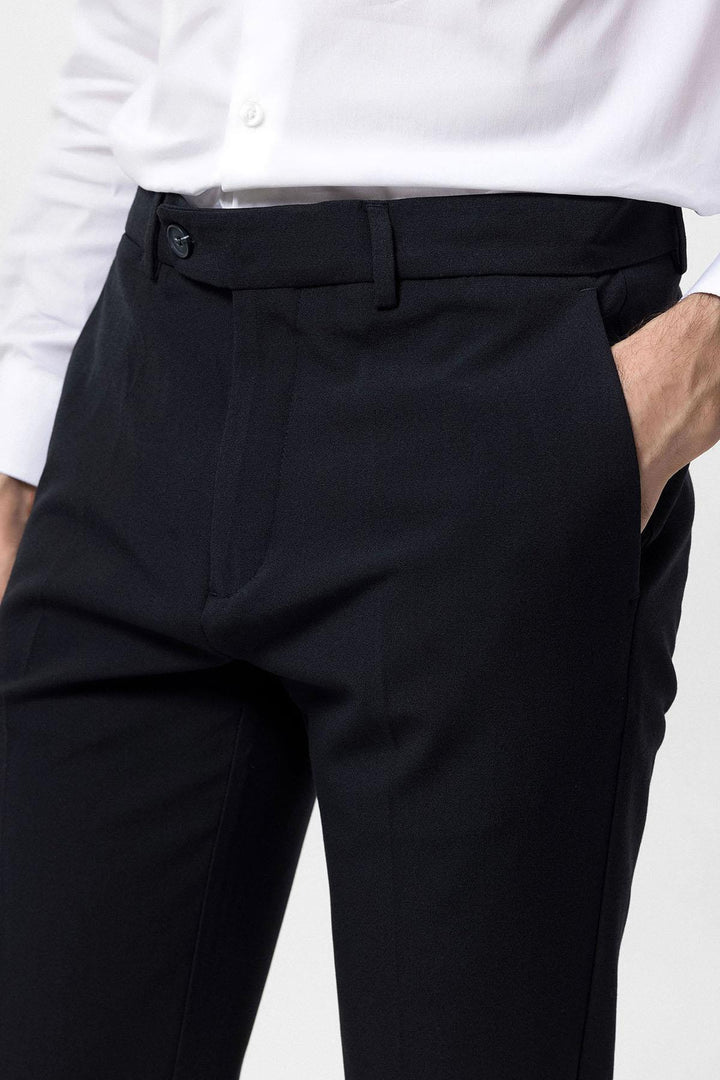 ANT Slim Fit Men's Fabric Trousers - Bath