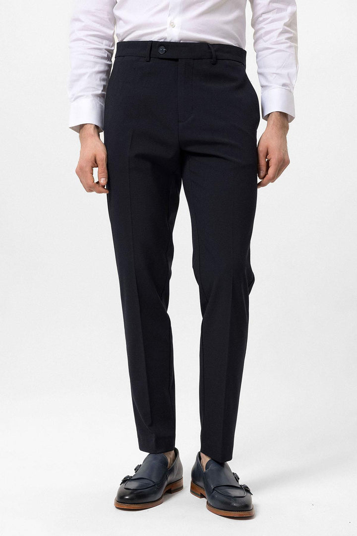 ANT Slim Fit Men's Fabric Trousers - Bath