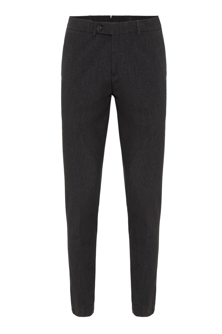 ANT Slim Fit Men's Fabric Trousers - Moerdijk