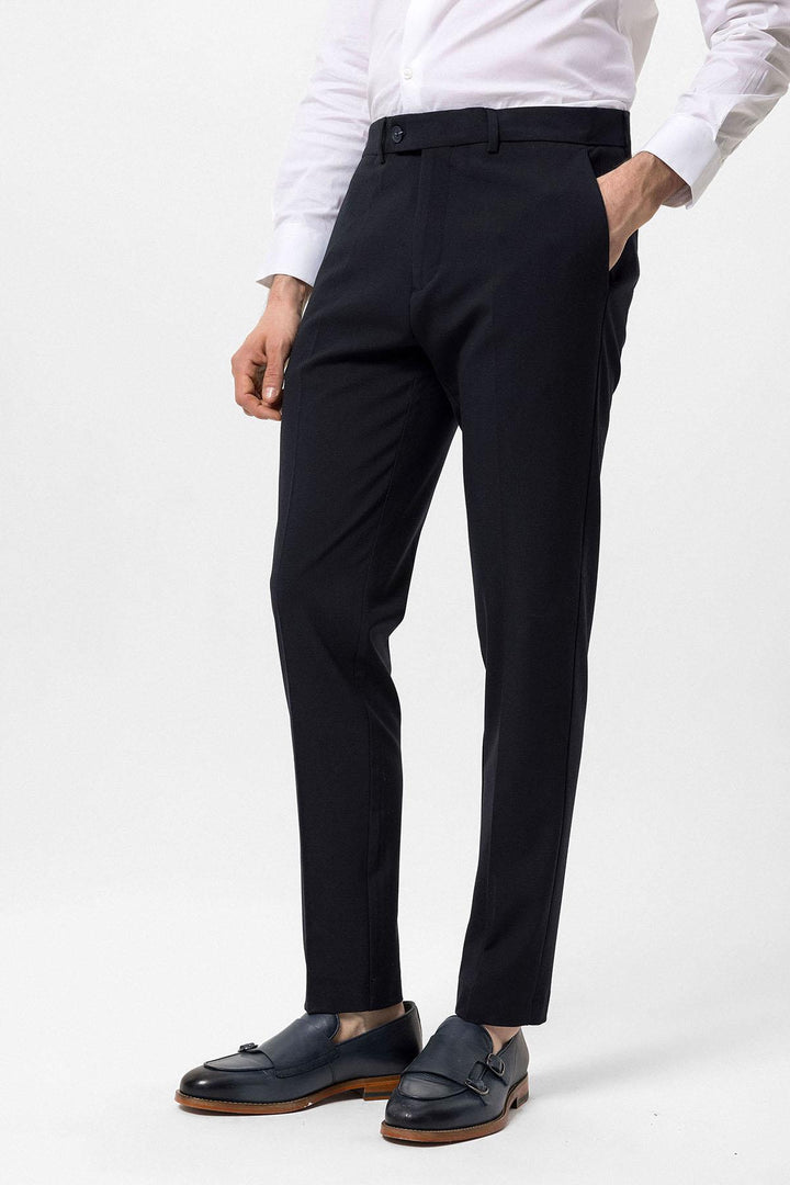ANT Slim Fit Men's Fabric Trousers - Bath