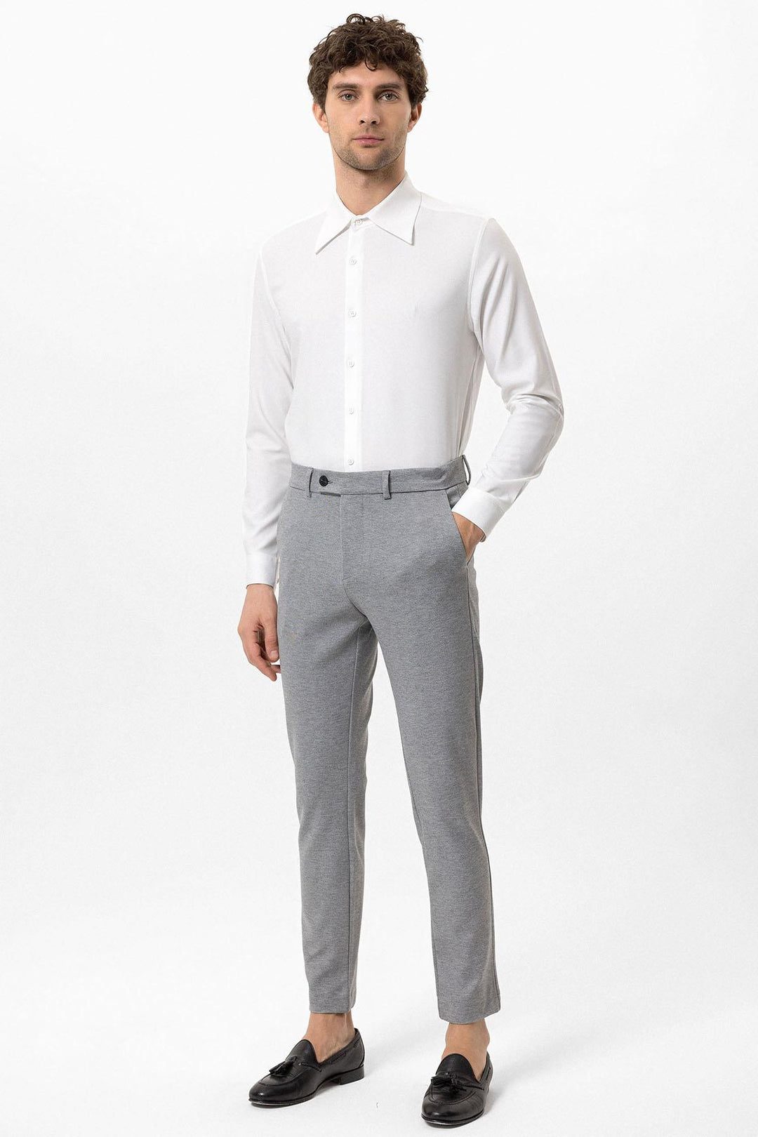 ANT Slim Fit Men's Trousers - Georgetown