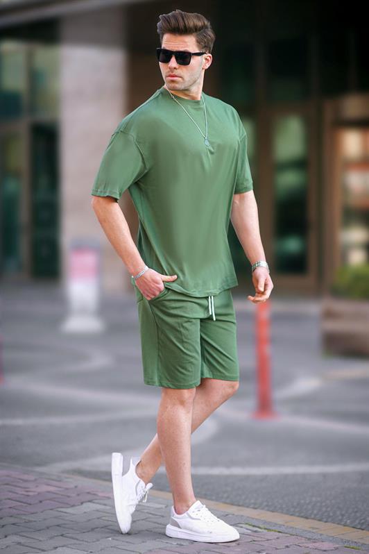 MDX Haki Basic Men's Shorts Set 6377 - Queluz