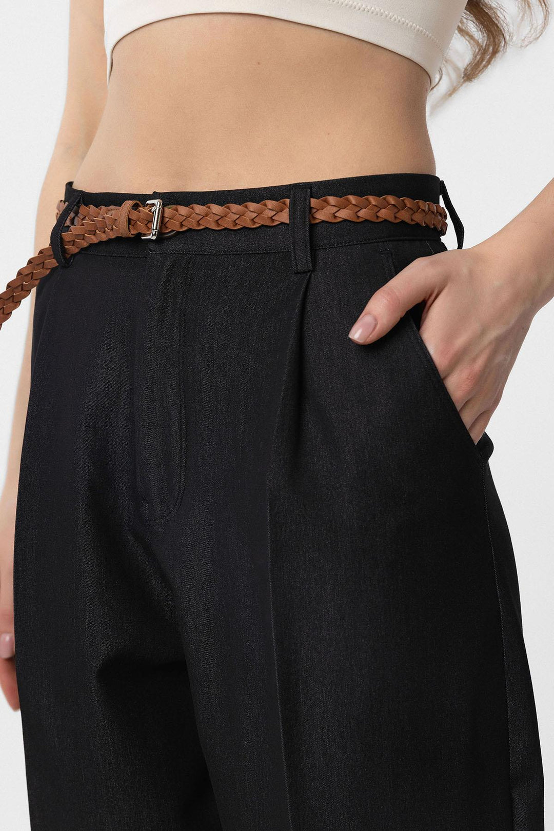 ANT Antioch Tab Weave Thin Women's Belt - Canterbury