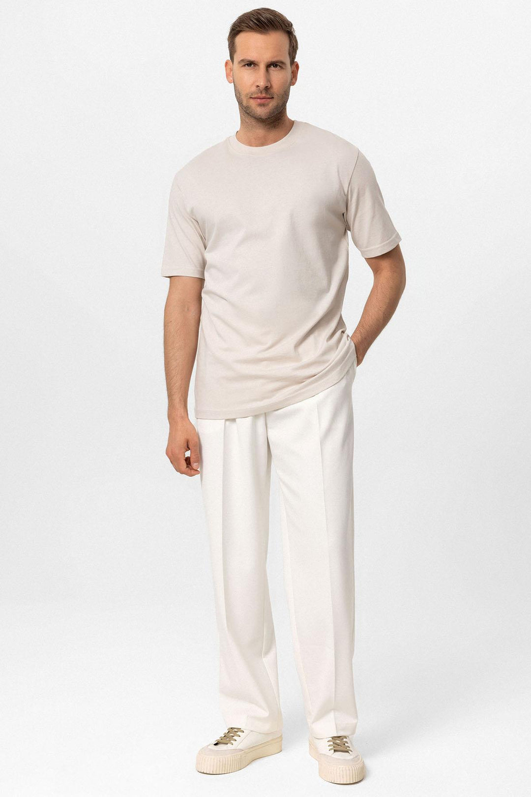 ANT Crew Neck Basic T-Shirt - Margate