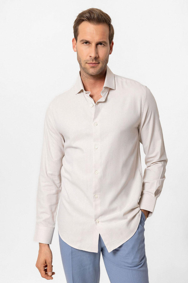 ANT Long Sleeve Slim Fit Men's Shirt - Capannori