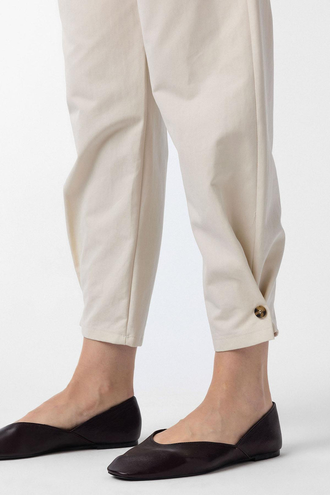 ANT Antioch Stone High Waist Buttoned Fit Women's Pants - Botoşani