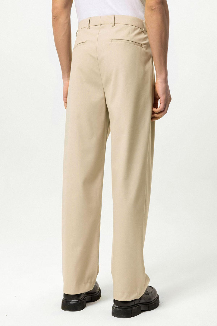 ANT High Waist Pleated Comfortable Fit Men's Trousers - Parsippany-Troy Hills
