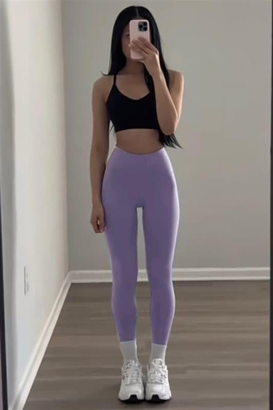 MDX Eflatun High Waist Women's Leggings MG2230 - Charleston