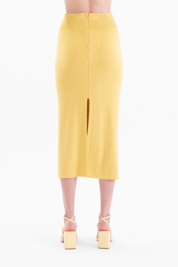 BSL Women Mono slit knitted pencil skirt - Iguala de la Independencia