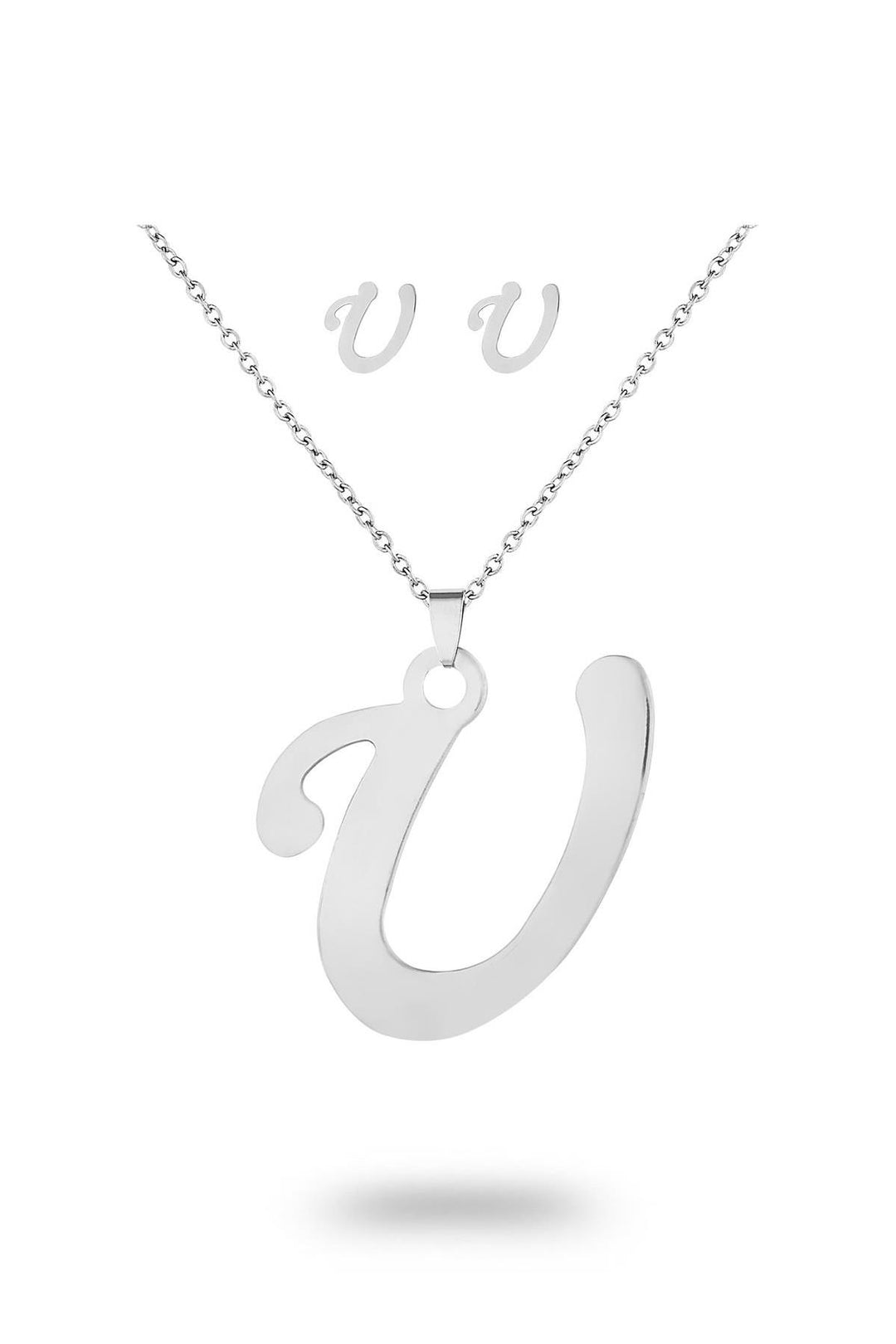 NVM TOPSHOP Time Women's Steel Necklace Earring Set TSJ4005050-UA - Ecatepec
