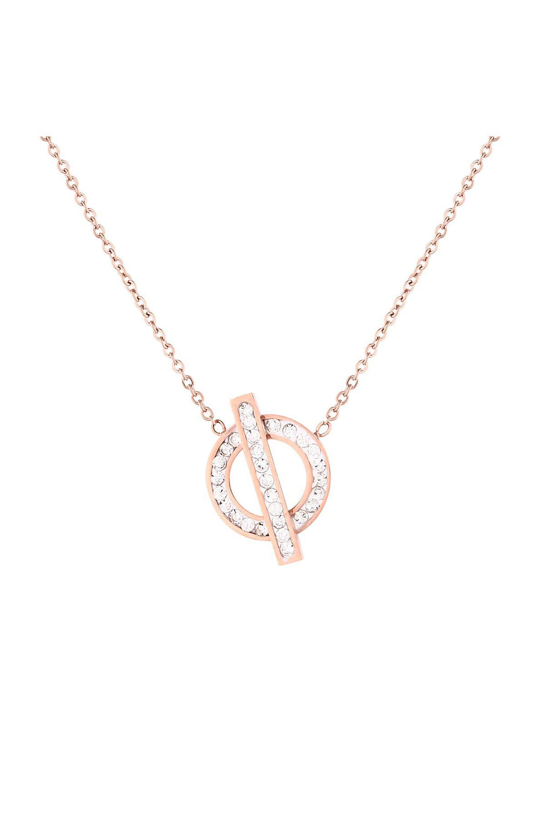 NVM TOPSHOP Time Women's Stainless Steel Necklace TSJ30162-262-C - Banbury