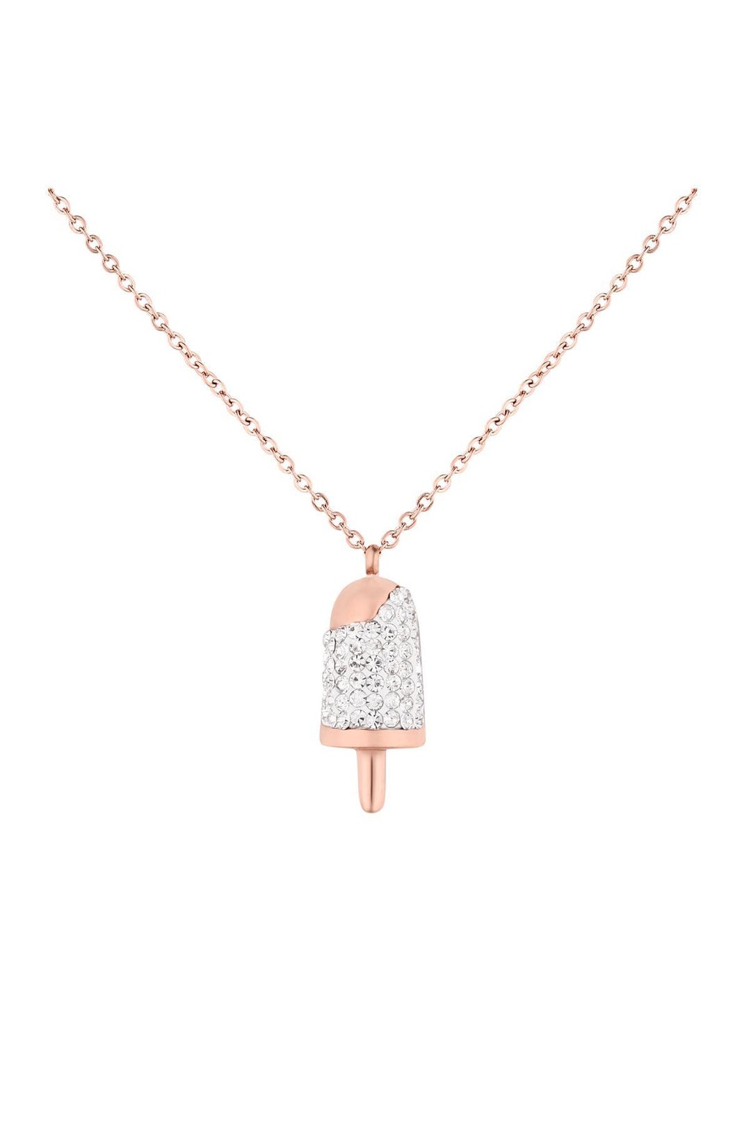 NVM TOPSHOP Time Women's Stainless Steel Necklace TSJ30163-263-C - Macon