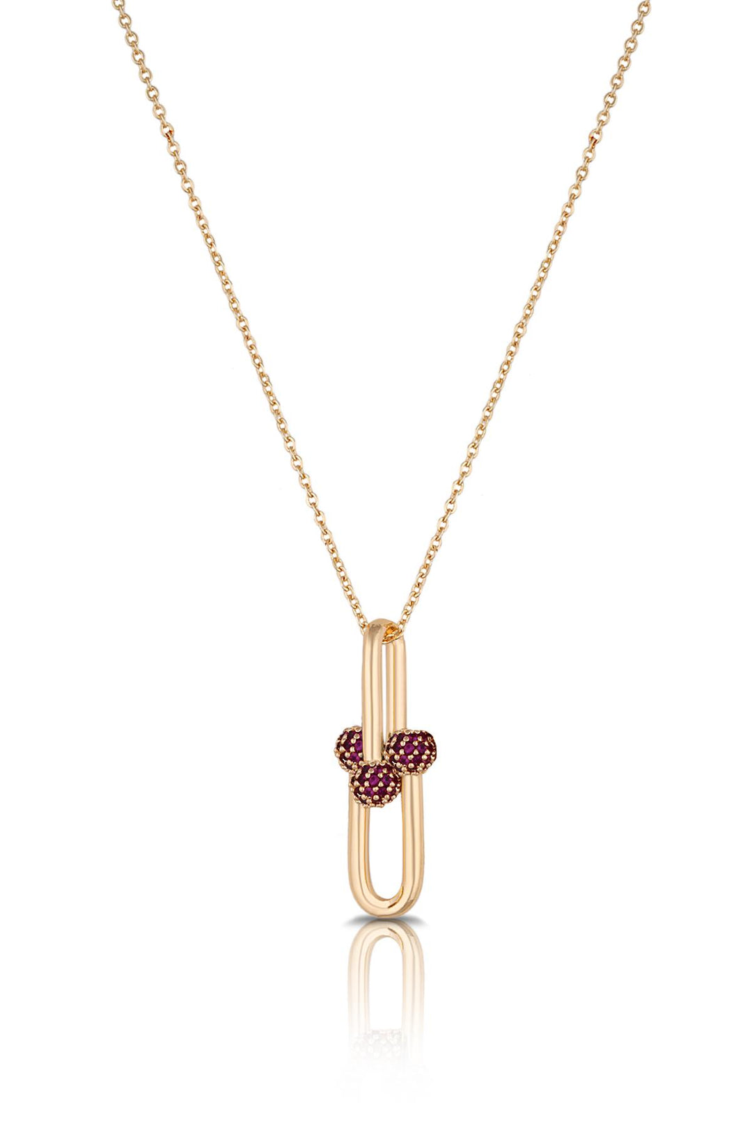 NVM TOPSHOP Time Women's Full Turquoise Zircon Stone Necklace TSJ30353-453-G - Carini
