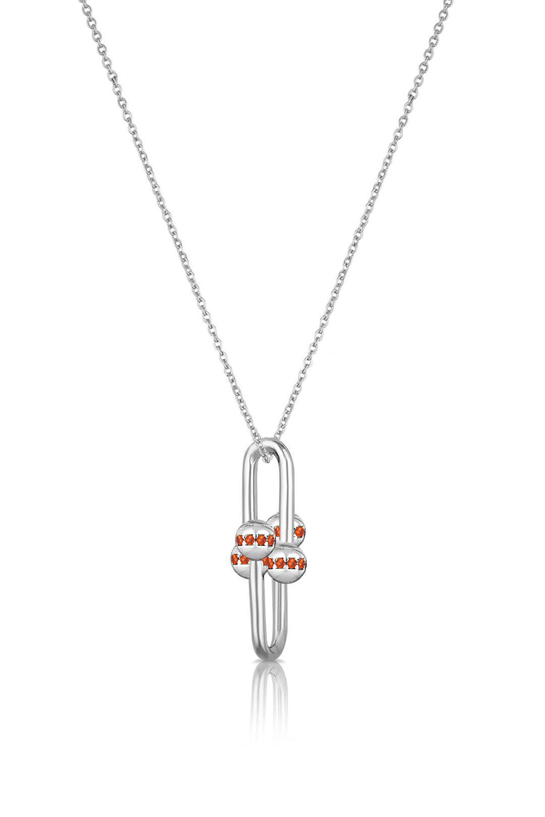 NVM TOPSHOP Time Women's Zircon Stone Necklace TSJ30404-504-A - Hastings