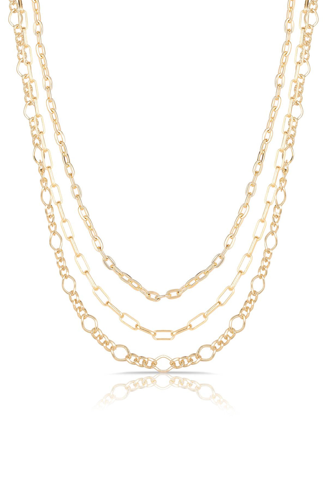 NVM TOPSHOP Time TSJ3009090-G Women's Multi Necklace - Cuautitlán