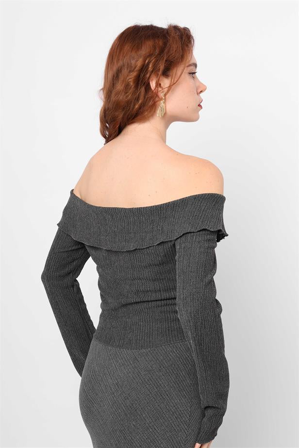 RYN Wholesale Knitted Black Blouse - St. Cloud