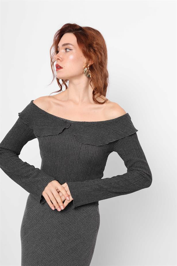 RYN Wholesale Knitted Black Blouse - St. Cloud