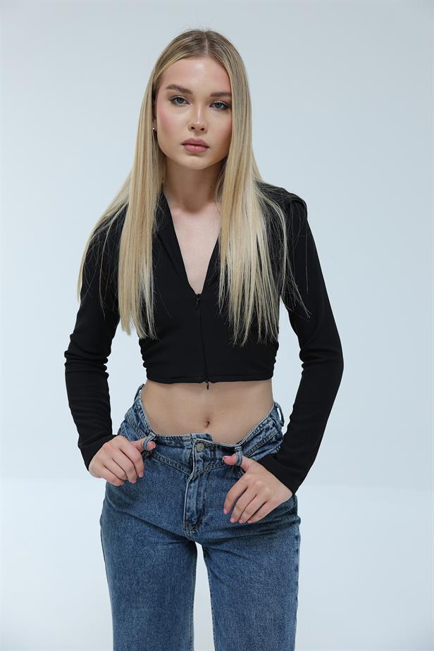 RYN Blouse - BLACK - Visalia