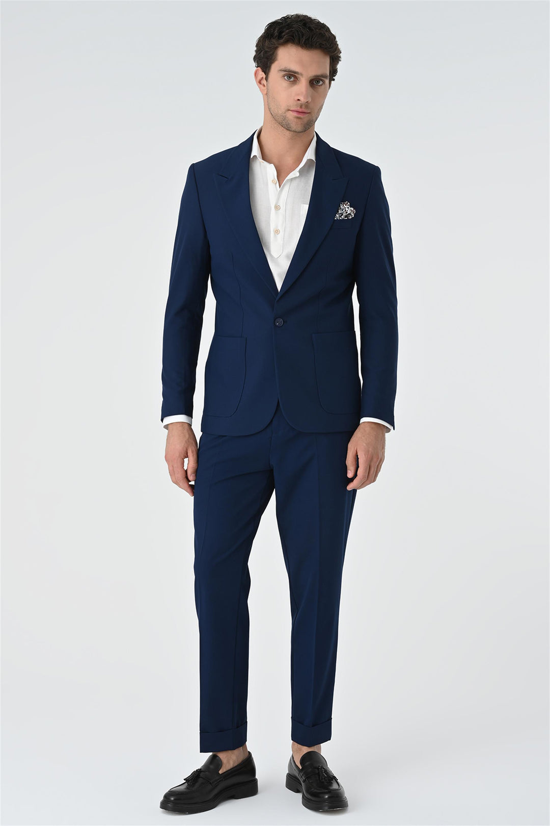 ANT Single Button Men's Jacket With Bag Pocket - Granadilla de Abona