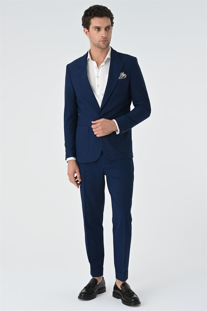 ANT Single Button Men's Jacket With Bag Pocket - Granadilla de Abona
