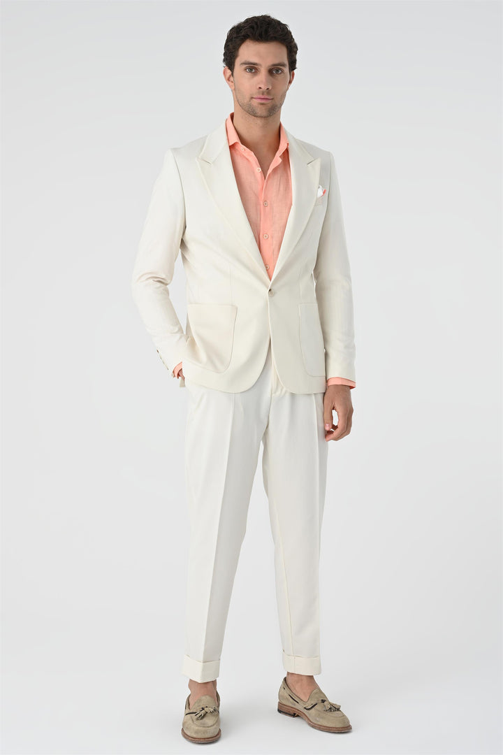 ANT Single Button Men's Jacket With Bag Pocket - Huelva