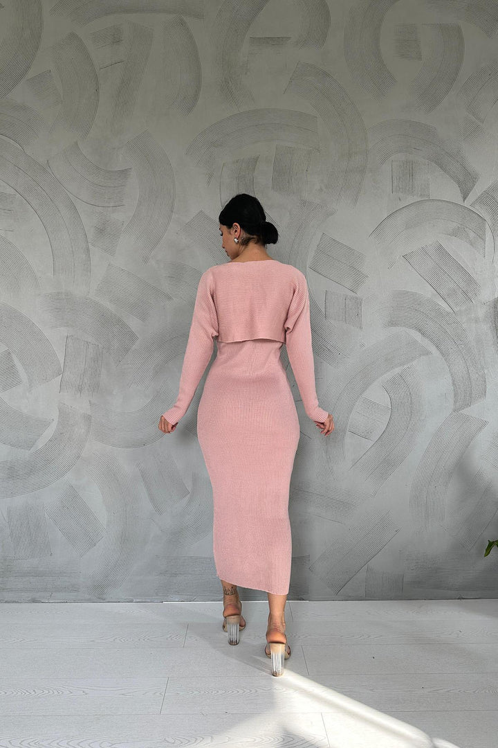 ELS Knit Blouse and Dress Suit - Powder - Witten