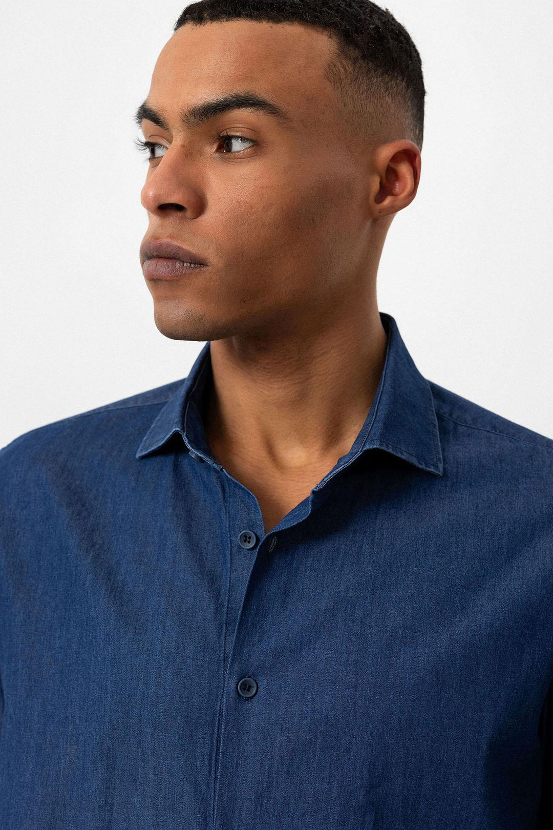 ANT Long Sleeve Men's Denim Shirt - Kilmarnock