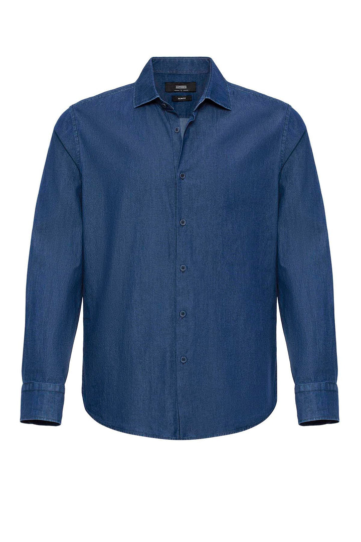 ANT Long Sleeve Men's Denim Shirt - Kilmarnock