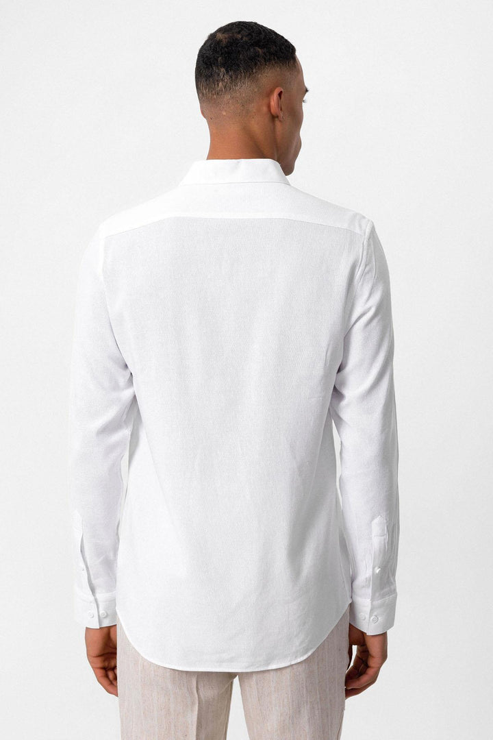 ANT Long Sleeve Linen Shirt - Vila Real