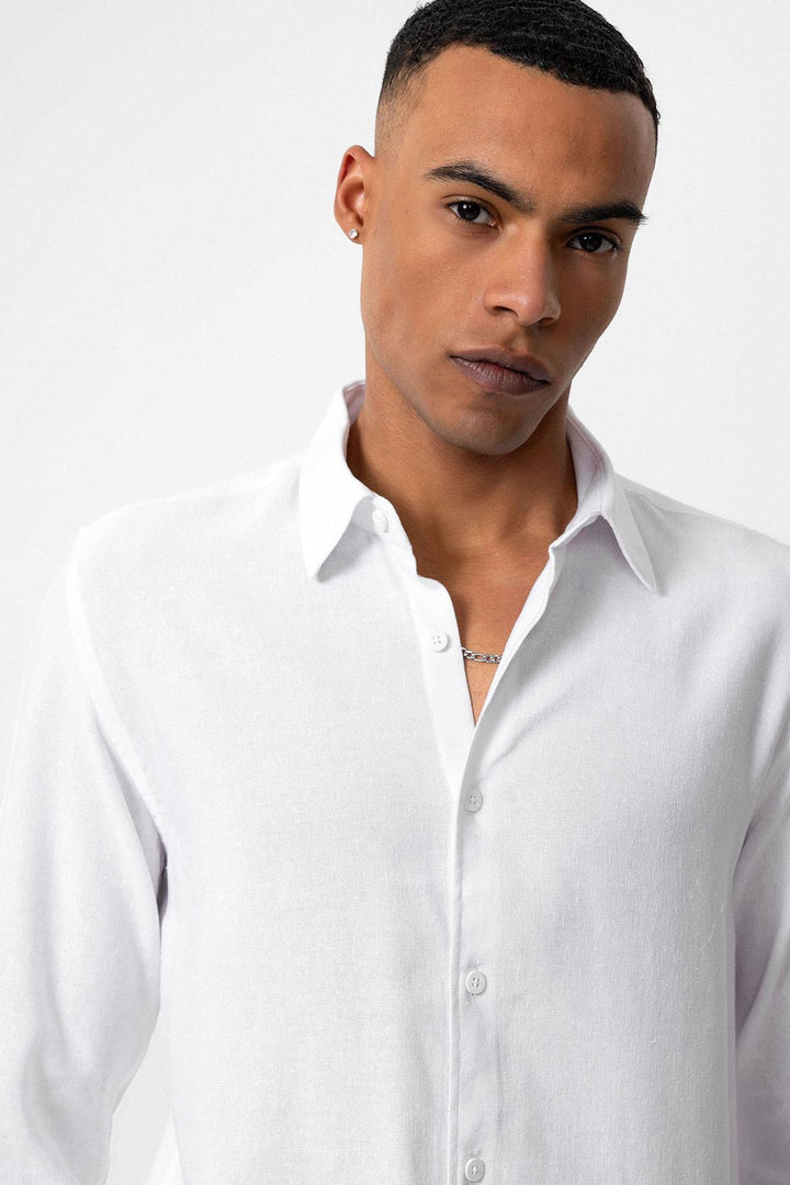 ANT Long Sleeve Linen Shirt - Vila Real