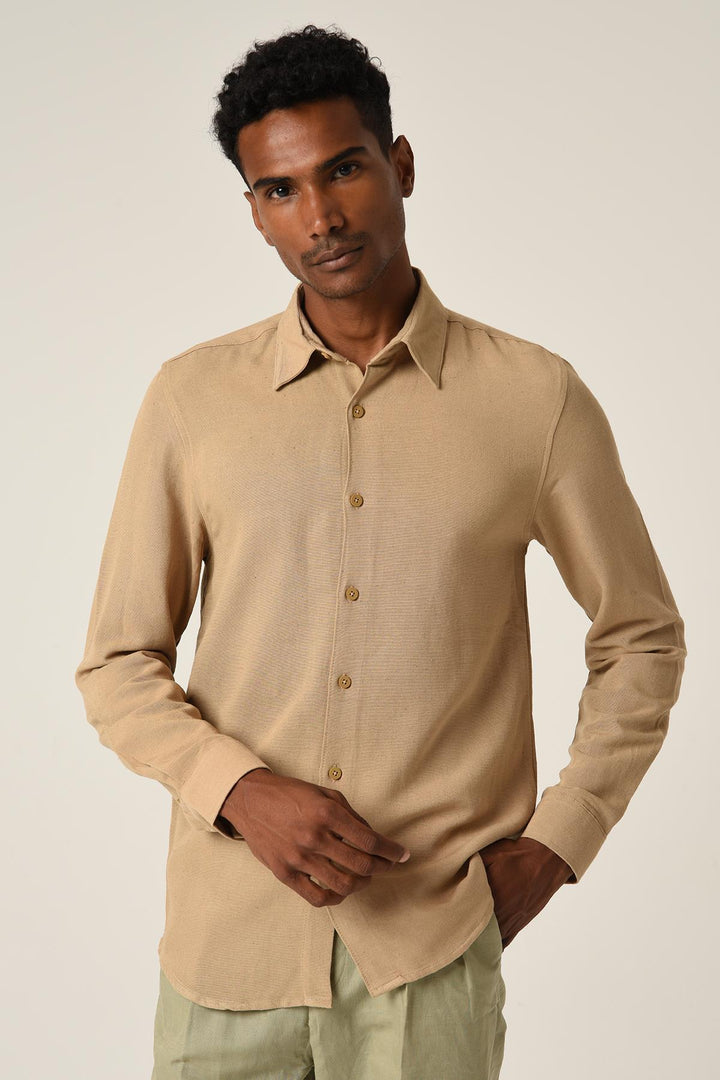 ANT Long Sleeve Linen Shirt - Ermezinde
