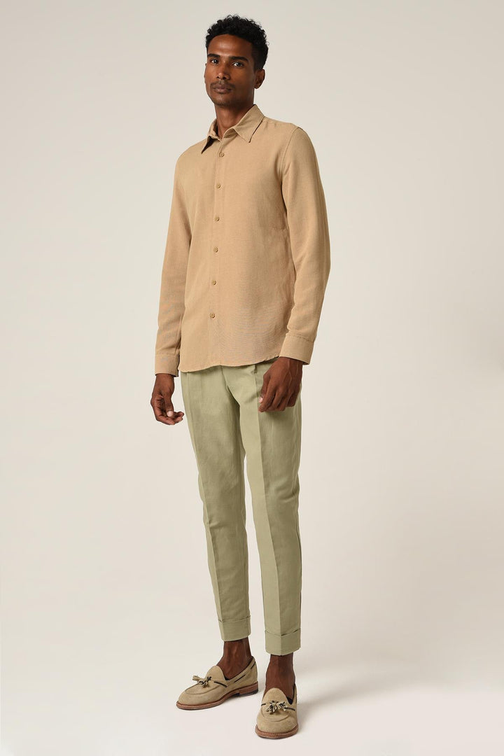 ANT Long Sleeve Linen Shirt - Ermezinde
