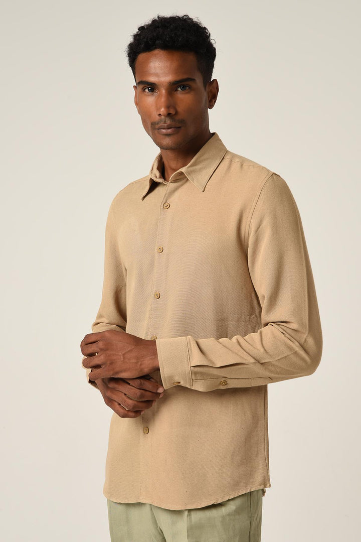 ANT Long Sleeve Linen Shirt - Ermezinde