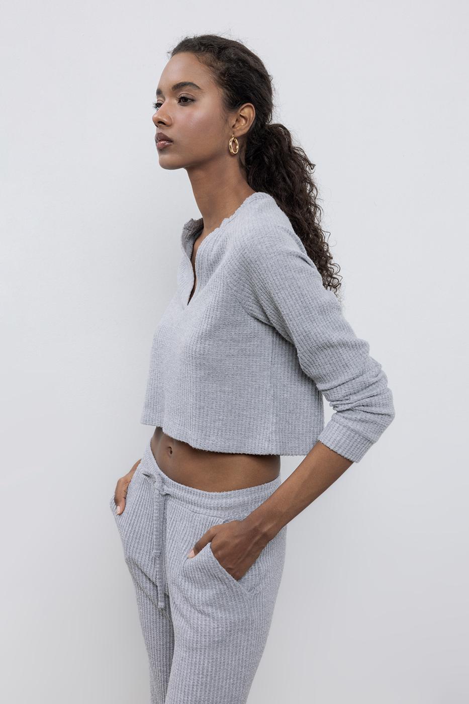 BSL Women V-Neck Detailed Blouse - Temascal