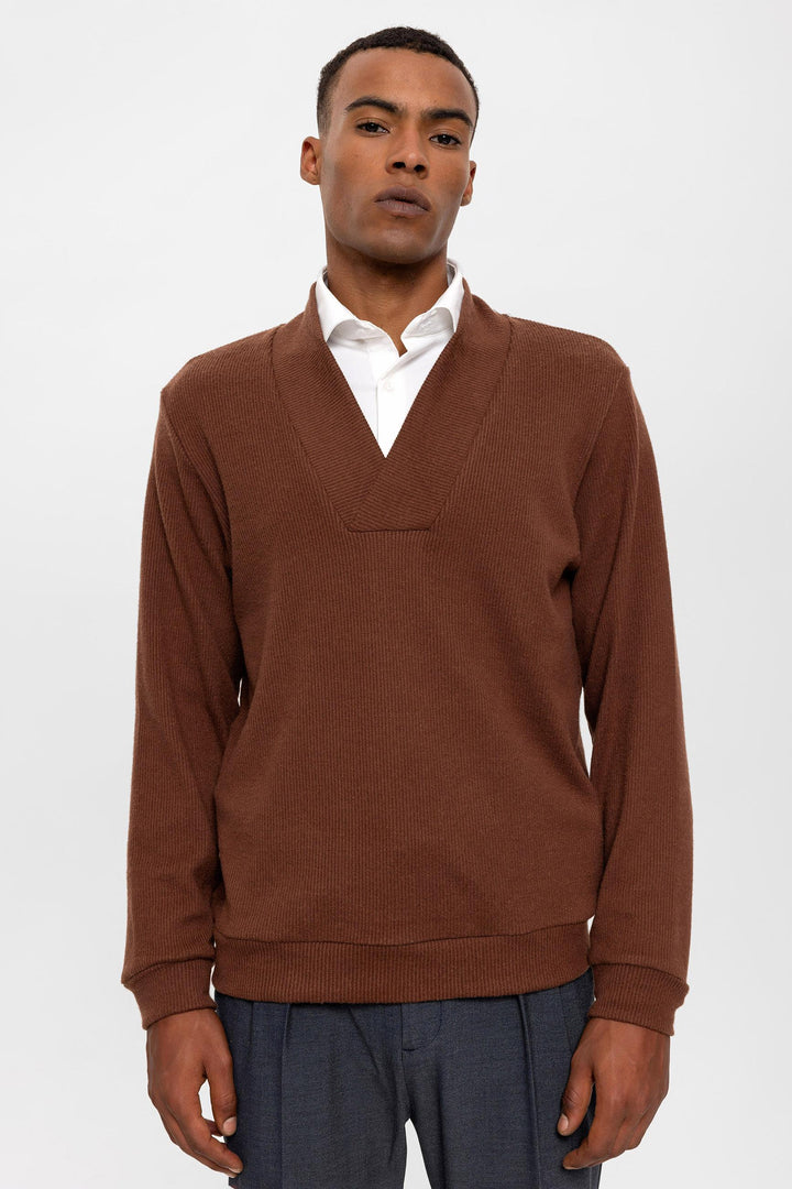 ANT V-Neck Men's Sweater - Niort