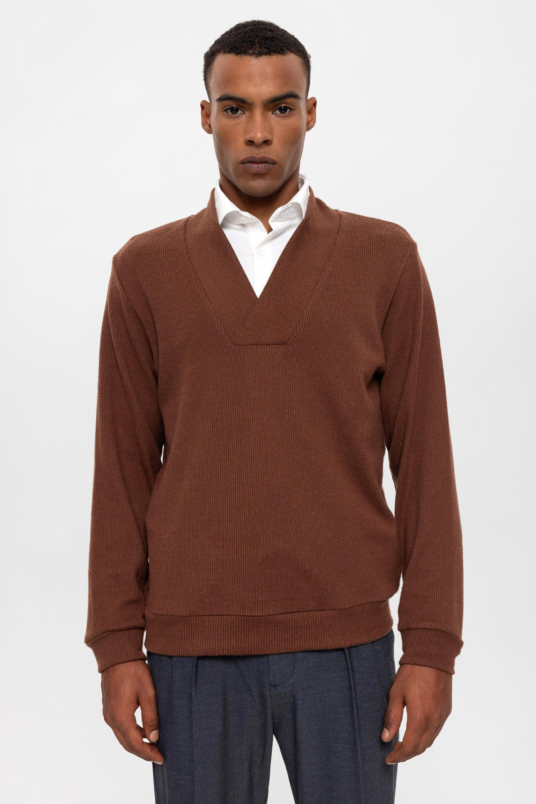 ANT V-Neck Men's Sweater - Niort