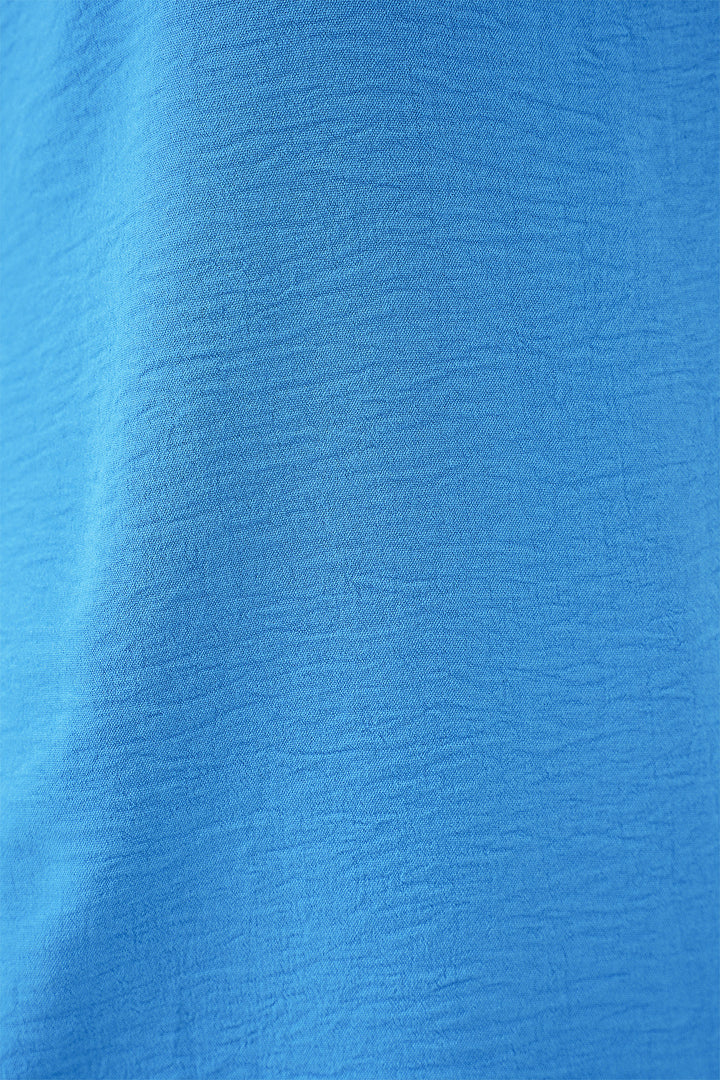 BGD Women V Neck Sleeveless Blouse 950 - Navy Blue - San Jose