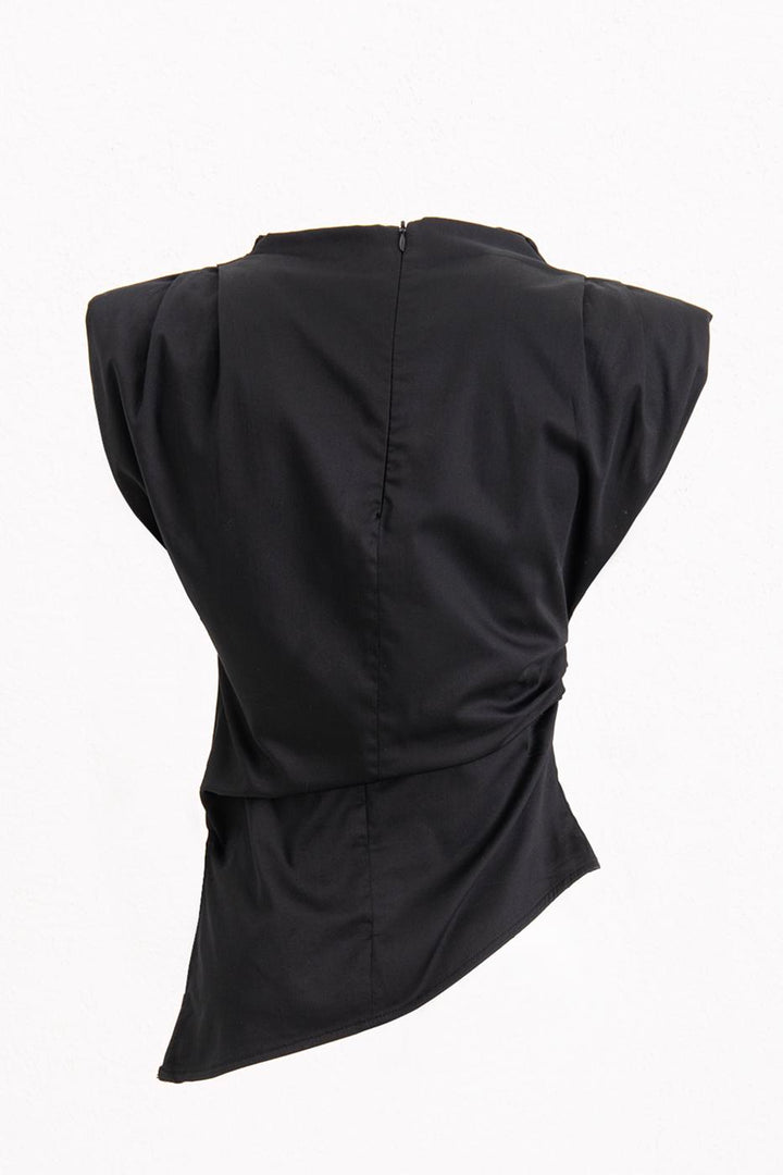 BSL Women Padded Cotton Blouse - Trieste