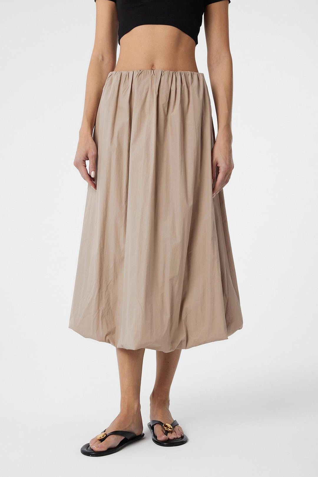 ANT Antioch Mink Women's Balloon Midi Skirt - Reynosa