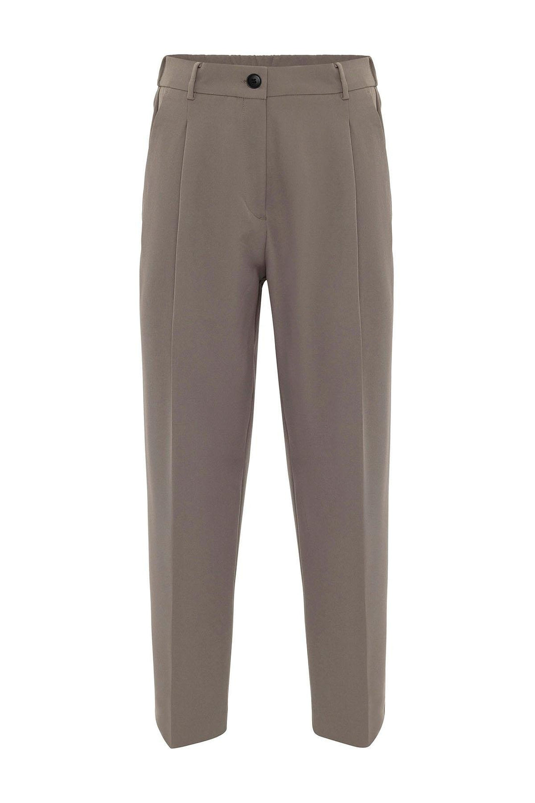 ANT Antioch Mink Women's High Waist Straight Fit Short Pants - La Spezia