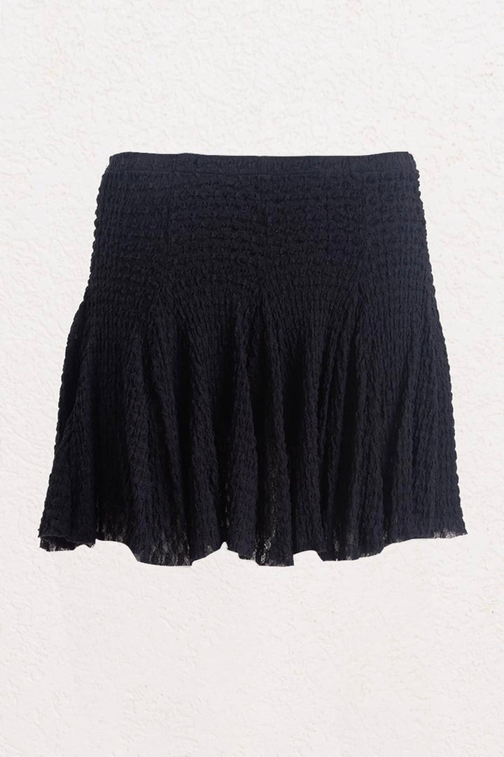 BSL Women Flounced Lace Mini Short Skirt - Evergem