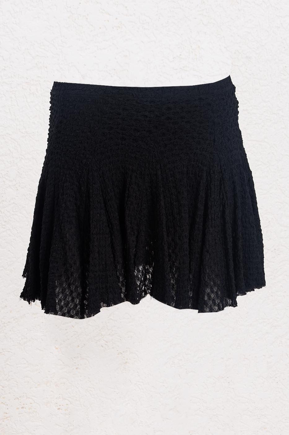 BSL Women Flounced Lace Mini Short Skirt - Los Banos