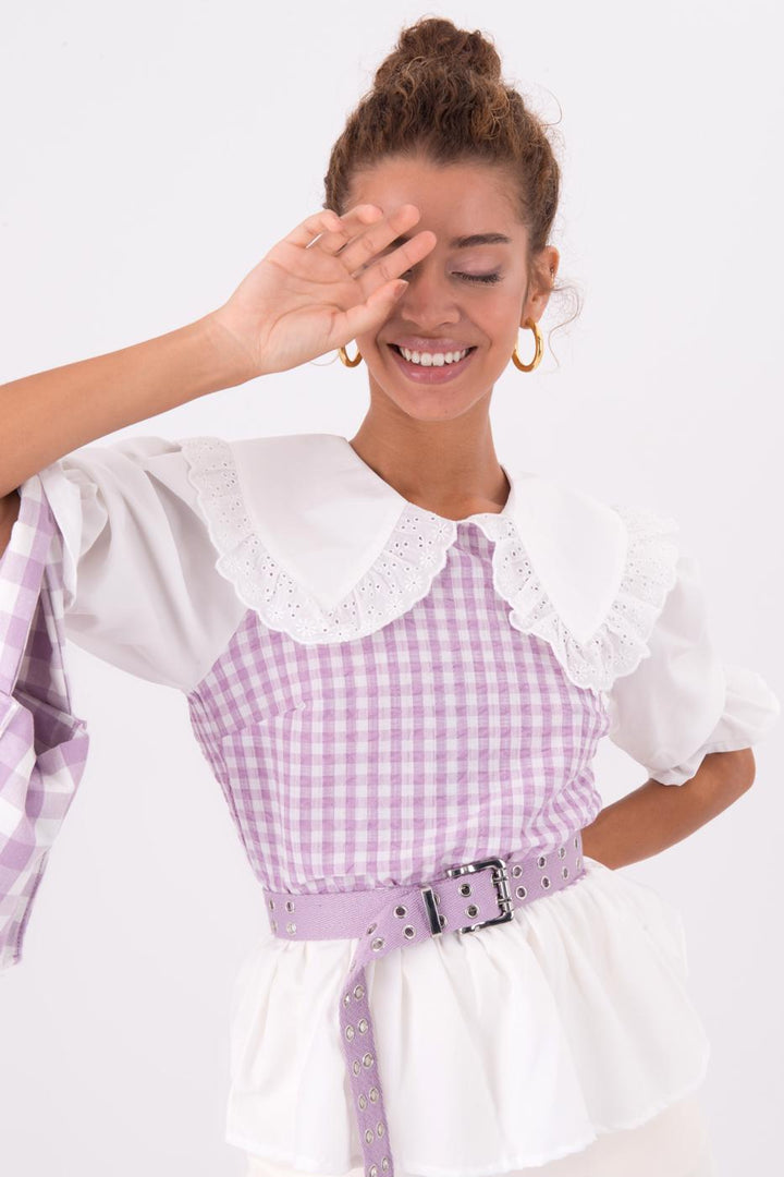 BSL Women Balloon Sleeve Blouse - Benton