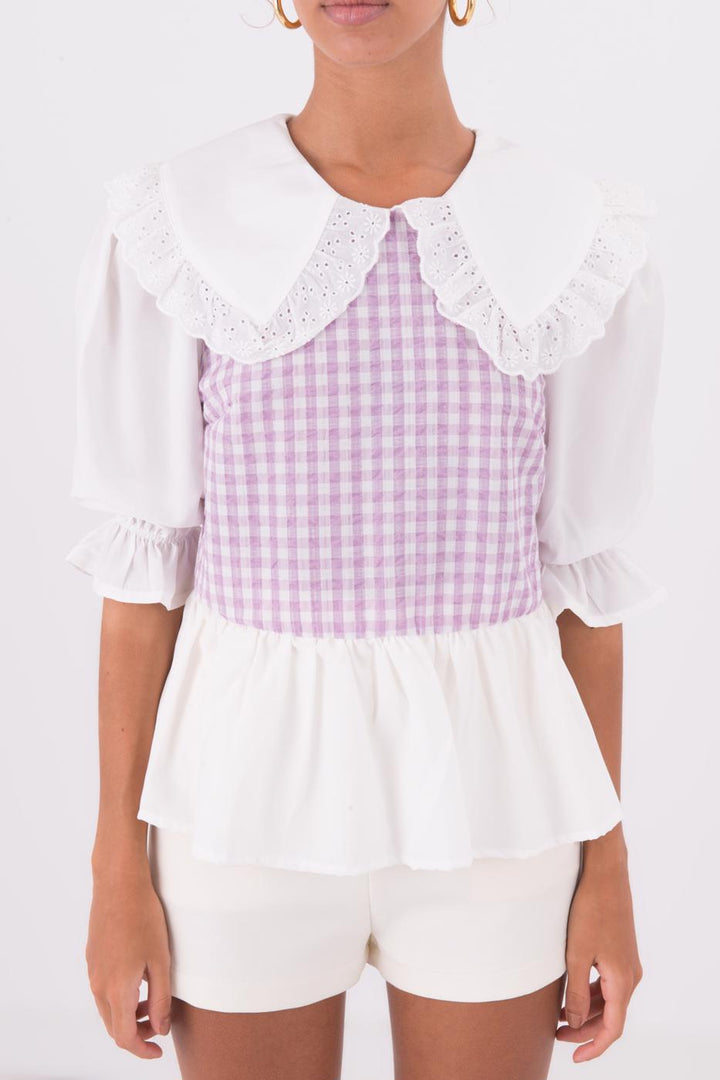 BSL Women Balloon Sleeve Blouse - Benton