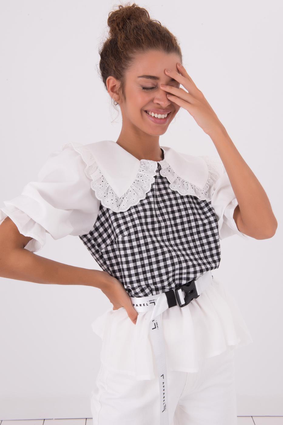 BSL Women Balloon Sleeve Blouse - Böblingen