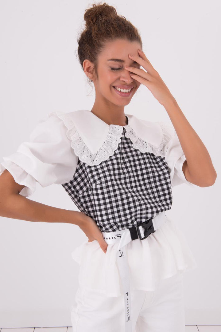 BSL Women Balloon Sleeve Blouse - Böblingen