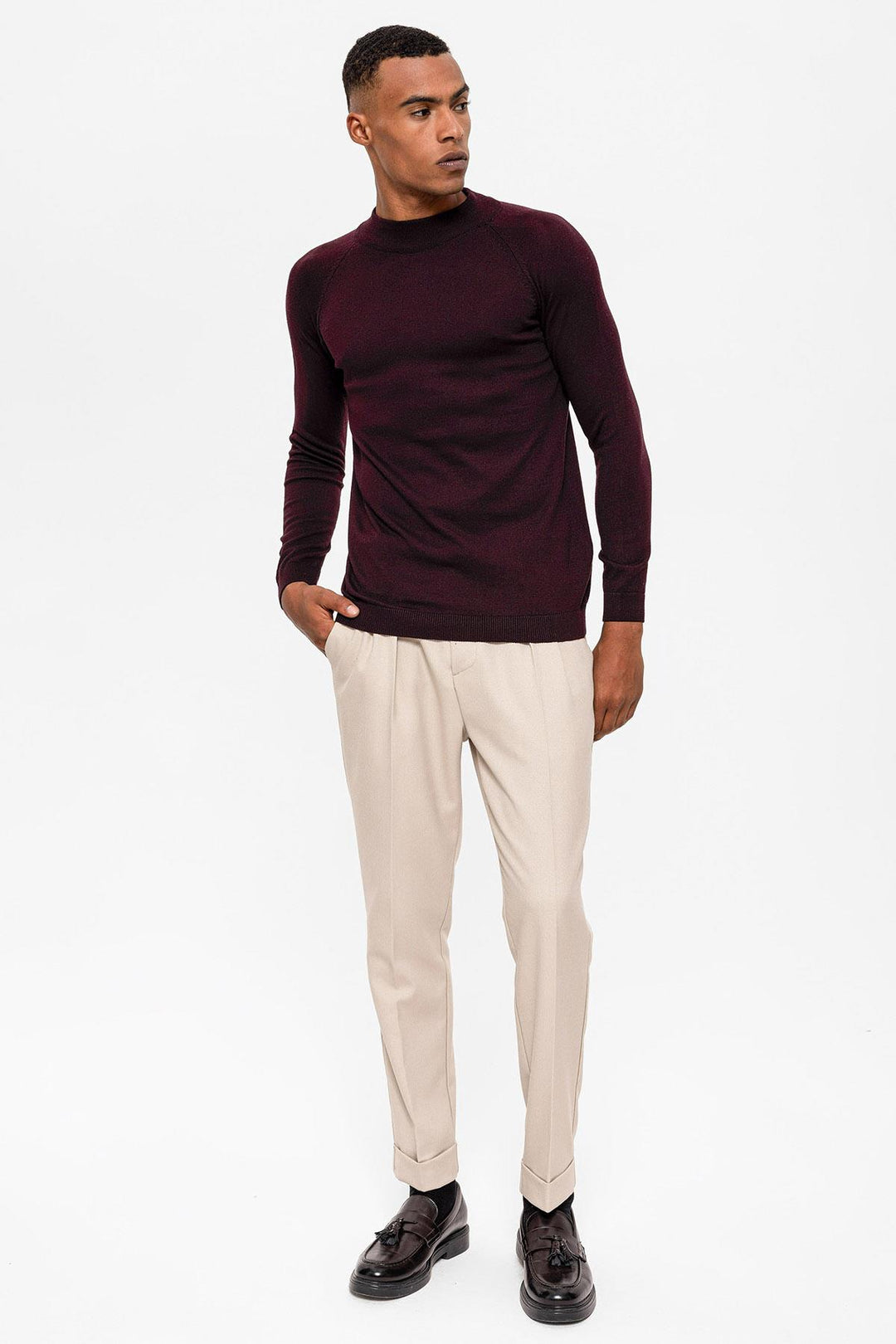 ANT Half Turtleneck Men's Knitwear - Billingham