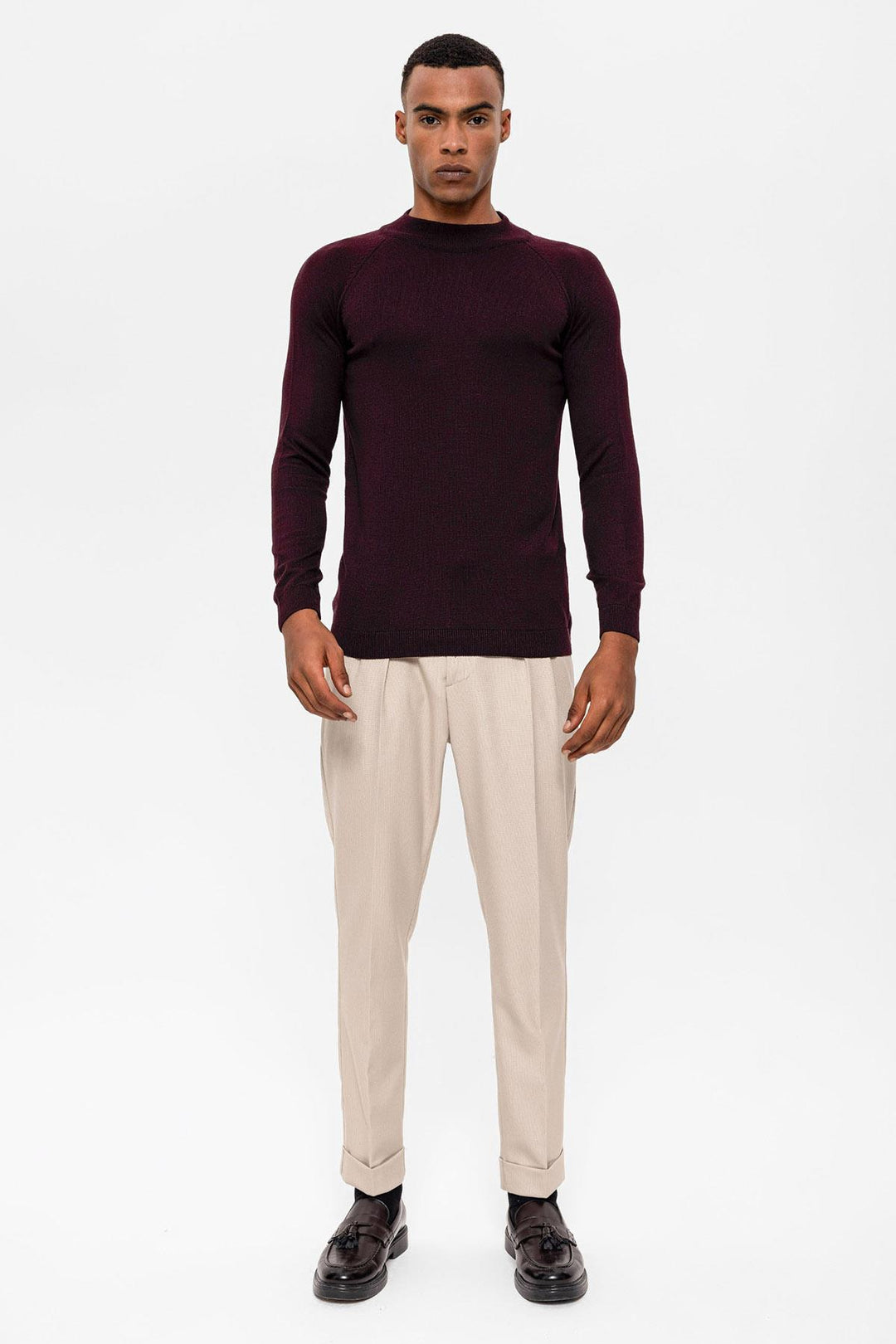 ANT Half Turtleneck Men's Knitwear - Billingham